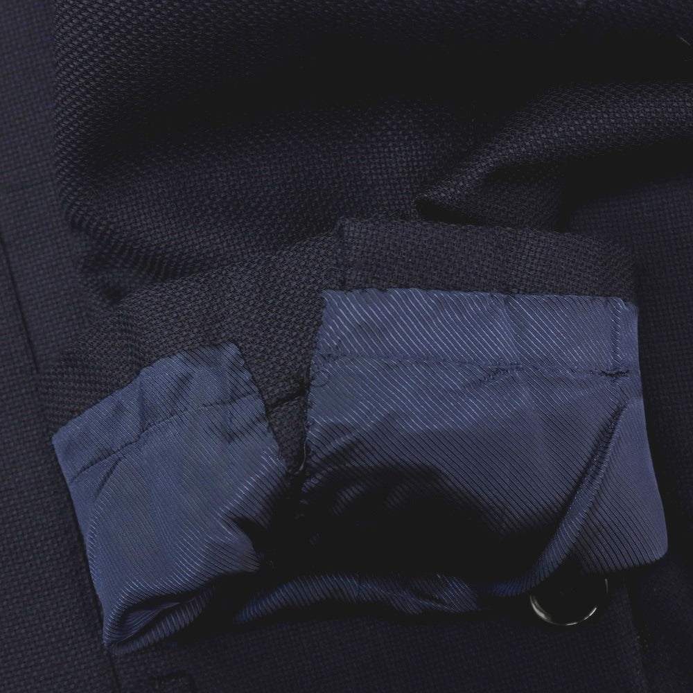 【中古】ビームスエフ BEAMS F ウール 3B テーラードジャケット ネイビー【サイズ95】【 状態ランクC 】【 メンズ 】