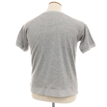 【中古】ブリッラ ペル イル グスト Brilla per il gusto テンセルポリエステル クルーネック 半袖Ｔシャツ グレー【サイズM】【 状態ランクB 】【 メンズ 】