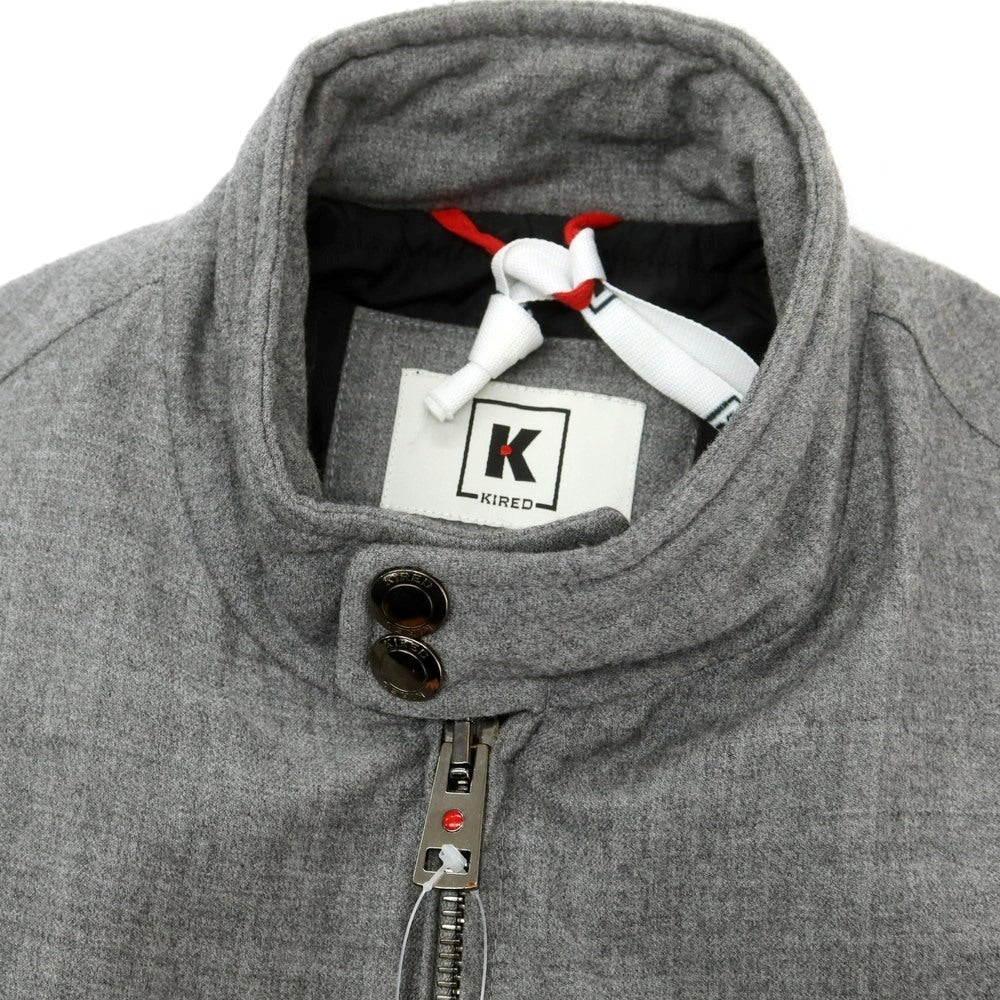 【中古】キーレッド ケイレッド KIRED BETO ウール 中綿入り スイングトップ グレー【 46 】【 状態ランクB 】【 メンズ 】