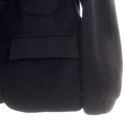 【中古】ドッピアアー DOPPIAA ウールナイロン 中綿入り ジャケット ブルゾン ダークネイビー【 46 】【 状態ランクB 】【 メンズ 】