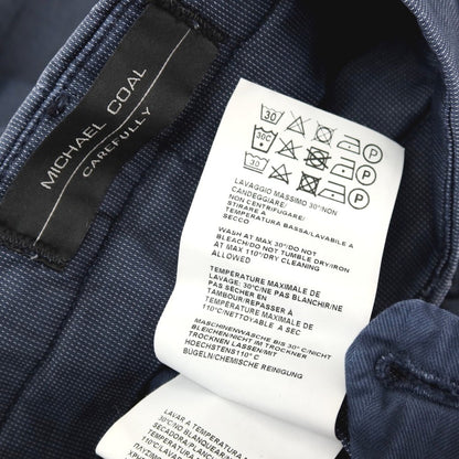 【SALE30%OFF/返品不可】【中古】マイケル コール MICHAEL COAL LUNGO ストレッチ コットンポリエステル カジュアルスラックスパンツ ネイビー【 サイズ30/44 】【 状態ランクB 】【 メンズ 】