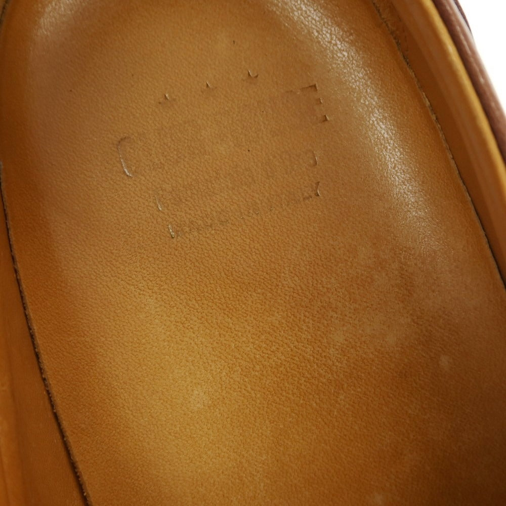 【中古】パントフォラドーロ Pantofola dOro レザー コインローファースニーカー ブラウン【 40 】【 状態ランクC 】【 メンズ 】