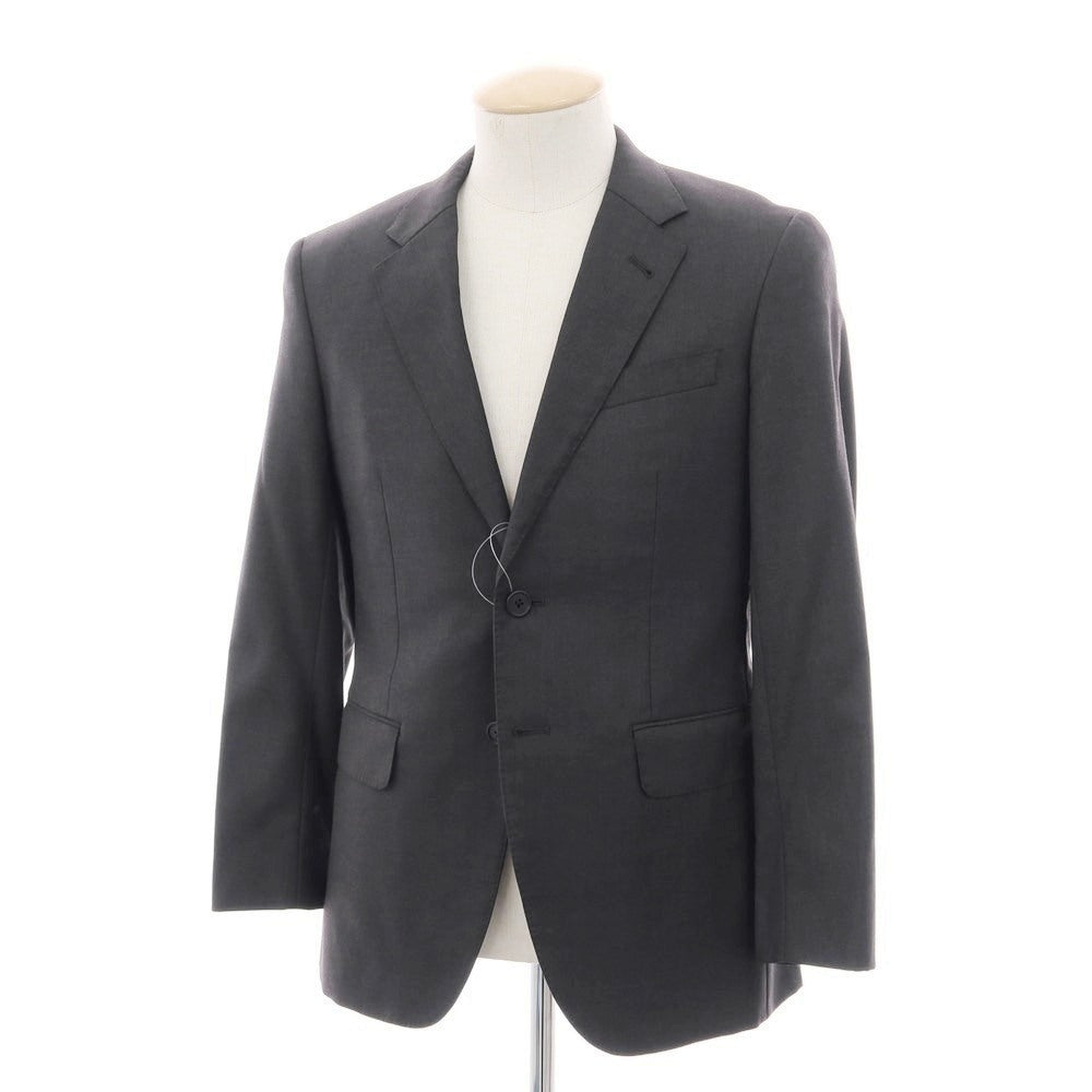 【中古】ポールスミス Paul Smith SUPER130’S ウール 2B テーラードジャケット ダークグレー【サイズS】【 状態ランクC 】【 メンズ 】[CPD]