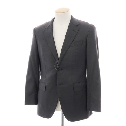 【中古】ポールスミス Paul Smith SUPER130’S ウール 2B テーラードジャケット ダークグレー【 S 】【 状態ランクC 】【 メンズ 】