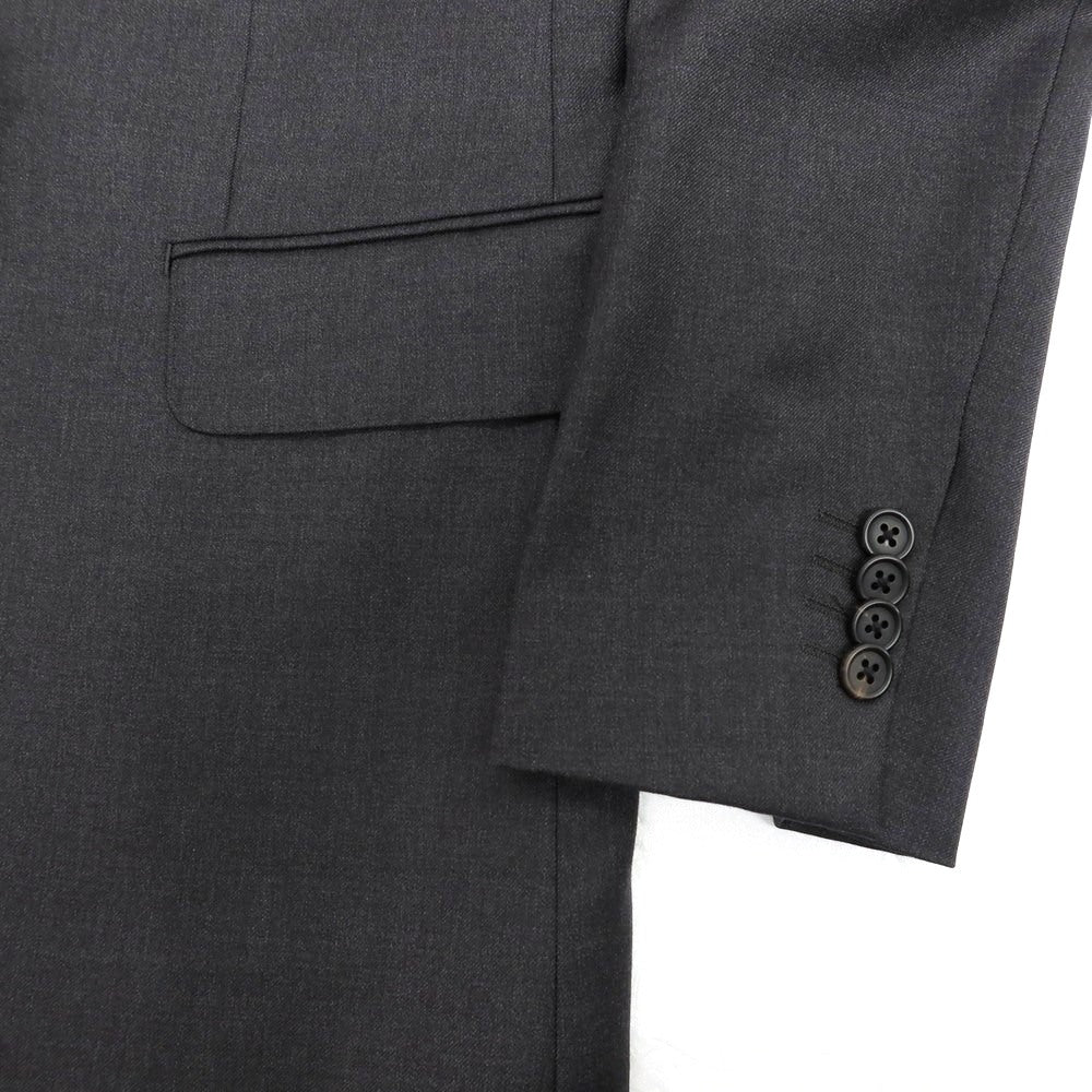 【中古】ポールスミス Paul Smith SUPER130’S ウール 2B テーラードジャケット ダークグレー【 S 】【 状態ランクC 】【 メンズ 】