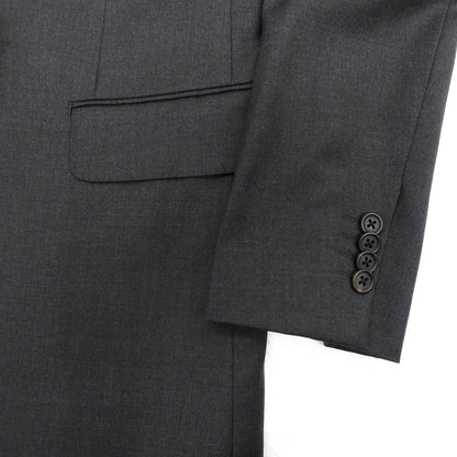 【中古】ポールスミス Paul Smith SUPER130’S ウール 2B テーラードジャケット ダークグレー【 S 】【 状態ランクC 】【 メンズ 】