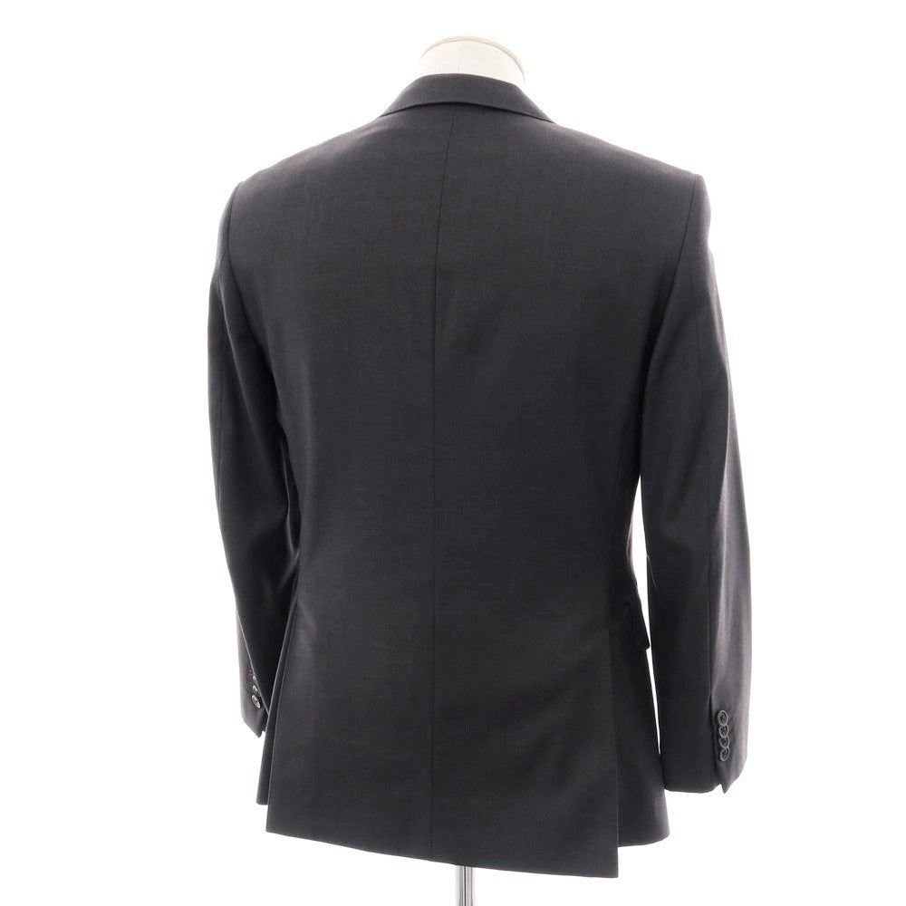 【中古】ポールスミス Paul Smith SUPER130’S ウール 2B テーラードジャケット ダークグレー【サイズS】【 状態ランクC 】【 メンズ 】[CPD]