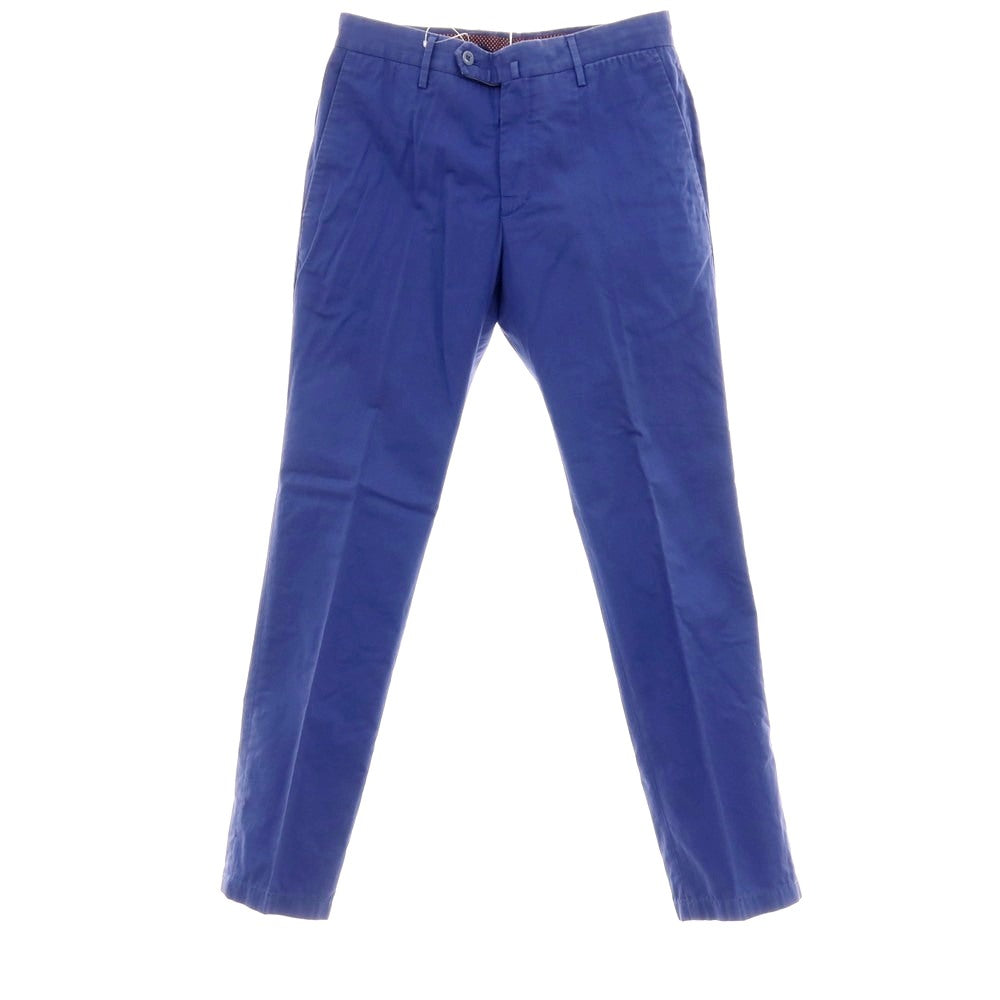 【中古】インコテックス INCOTEX コットン カジュアルスラックスパンツ ブルー【サイズ44】【 状態ランクC 】【 メンズ 】