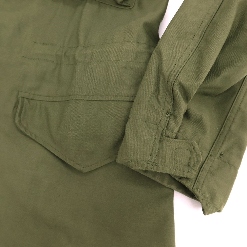 【中古】ミリタリー MILITARY 76年製 US ARMY ALPHA社製 コットン系 フィールドジャケット オリーブ【 S 】【 状態ランクB 】【 メンズ 】