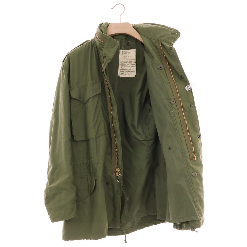 【中古】ミリタリー MILITARY 76年製 US ARMY ALPHA社製 コットン系 フィールドジャケット オリーブ【 S 】【 状態ランクB 】【 メンズ 】