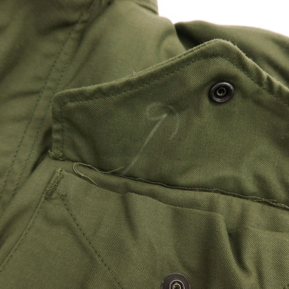 【中古】ミリタリー MILITARY 76年製 US ARMY ALPHA社製 コットン系 フィールドジャケット オリーブ【 S 】【 状態ランクB 】【 メンズ 】