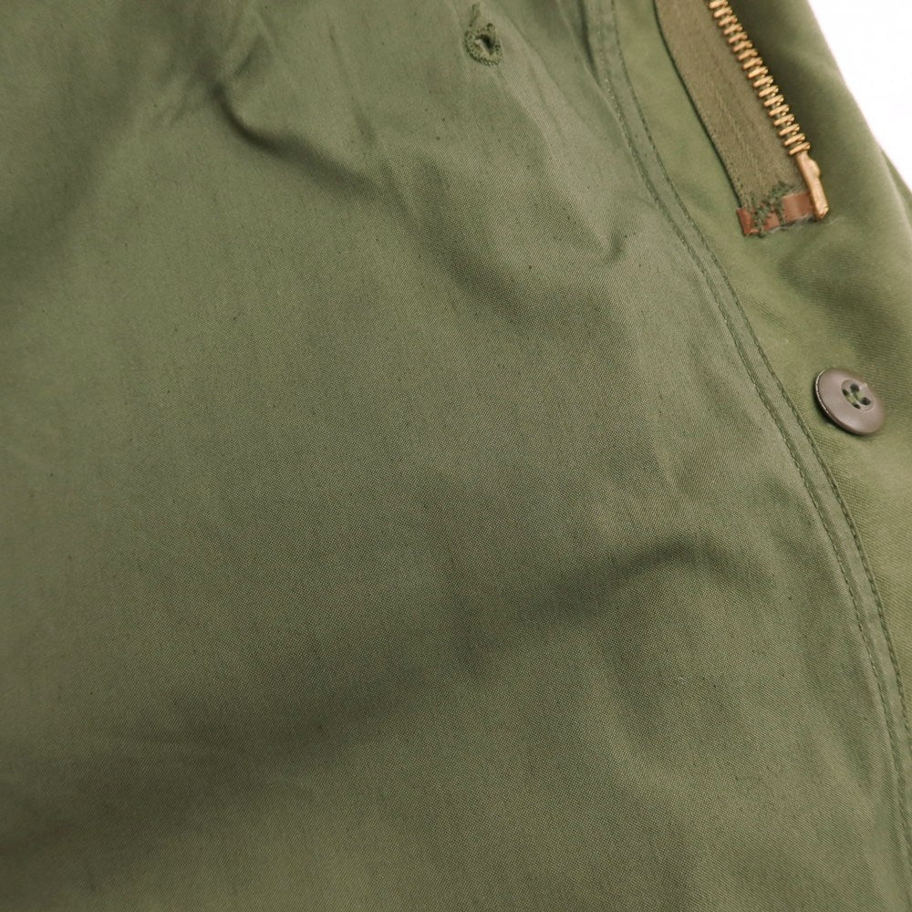 【中古】ミリタリー MILITARY 76年製 US ARMY ALPHA社製 コットン系 フィールドジャケット オリーブ【 S 】【 状態ランクB 】【 メンズ 】