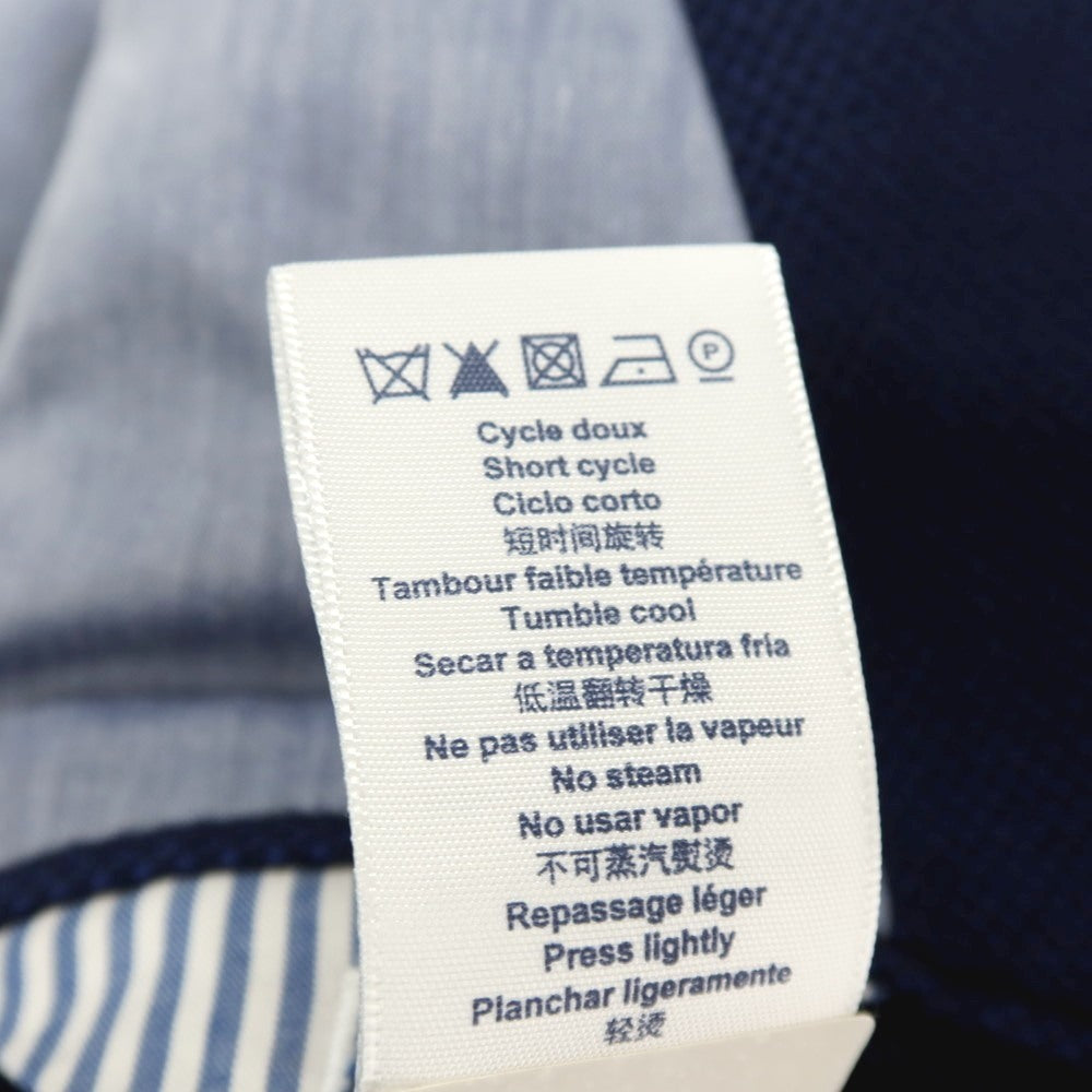 【中古】ファッソナブル Faconnable コットンポリウレタン ダブル4B テーラードジャケット ネイビー【サイズ50】【 状態ランクB 】【 メンズ 】