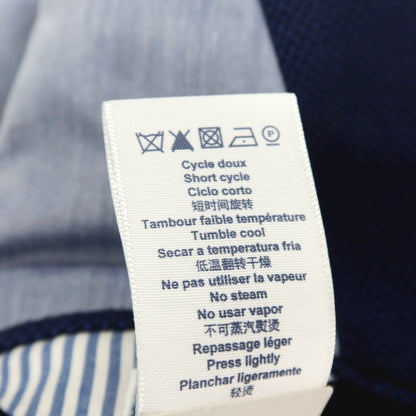 【中古】ファッソナブル Faconnable コットンポリウレタン ダブル4B テーラードジャケット ネイビー【サイズ50】【 状態ランクB 】【 メンズ 】