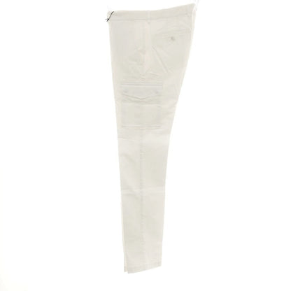 【中古】ファッソナブル Faconnable ストレッチ コットン カーゴパンツ ホワイト【 50 】【 状態ランクB 】【 メンズ 】 []