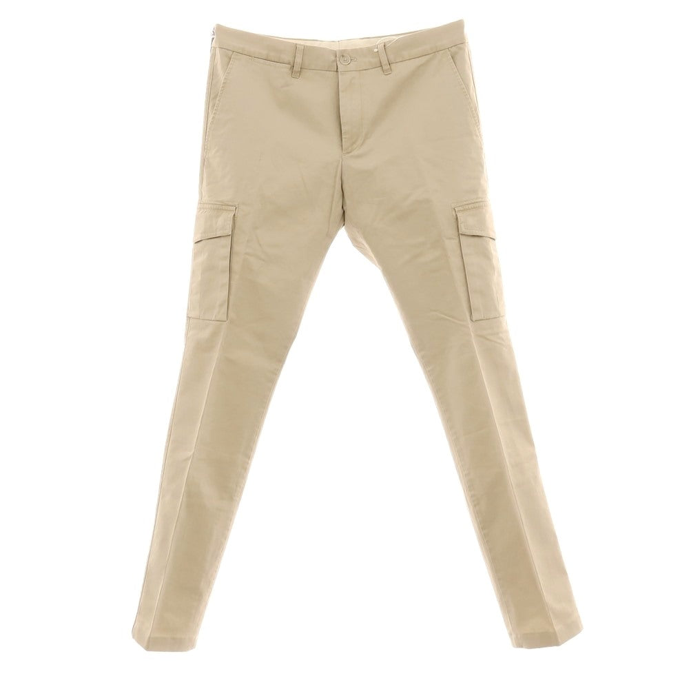 【中古】ファッソナブル Faconnable ストレッチ コットン カーゴパンツ ベージュ【サイズ48】【 状態ランクB 】【 メンズ 】
