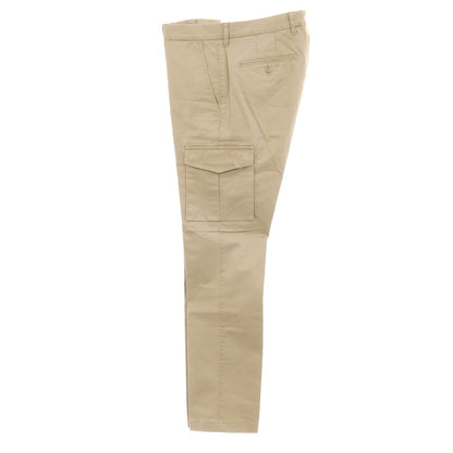 【中古】ファッソナブル Faconnable ストレッチ コットン カーゴパンツ ベージュ【サイズ48】【 状態ランクB 】【 メンズ 】