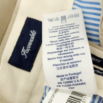 【中古】ファッソナブル Faconnable ストレッチ コットン カーゴパンツ ベージュ【サイズ48】【 状態ランクB 】【 メンズ 】