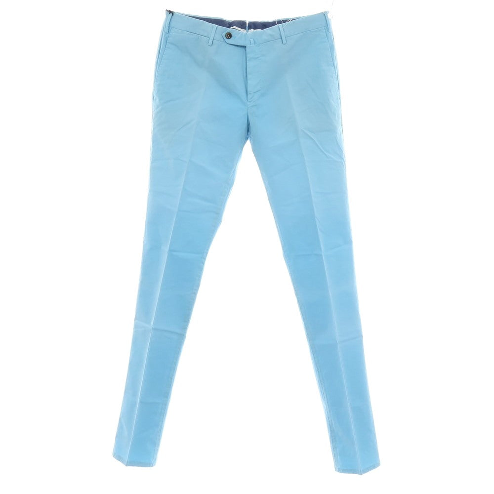 【中古】ピーティートリノ PT TORINO ストレッチ コットン カジュアルスラックスパンツ ライトブルー【サイズ50】【 状態ランクC 】【 メンズ 】