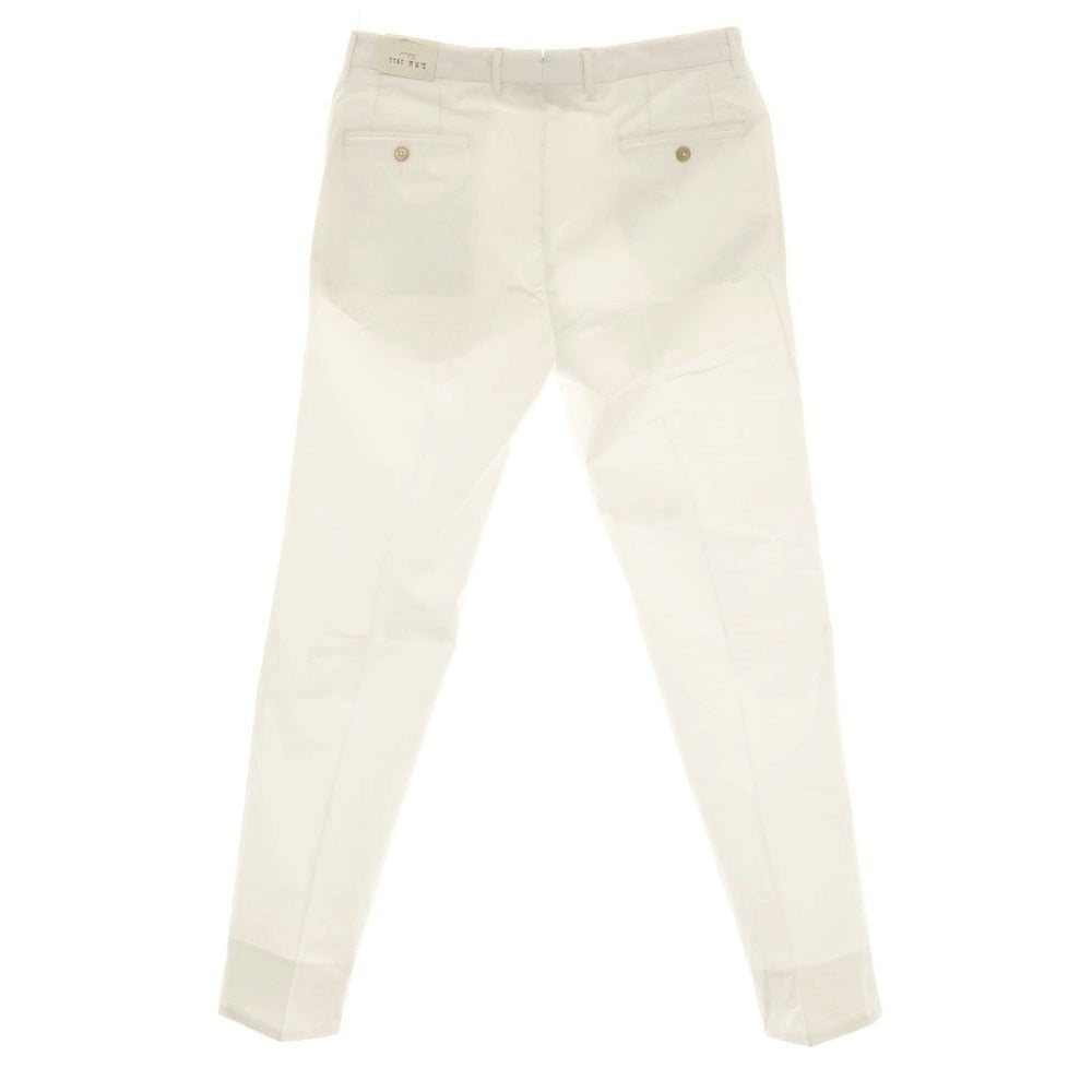 【中古】エルビーエム1911 L.B.M.1911 ストレッチ コットン カジュアルスラックスパンツ ホワイト【サイズ50】【 状態ランクC 】【 メンズ 】