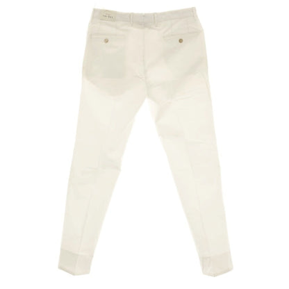 【中古】エルビーエム1911 L.B.M.1911 ストレッチ コットン カジュアルスラックスパンツ ホワイト【サイズ50】【 状態ランクC 】【 メンズ 】