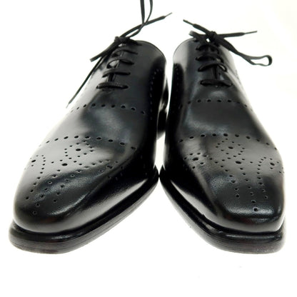 【中古】【未使用】エスポアール ESPOIR ホールカット ドレスシューズ ブラック【 41 】【 状態ランクS 】【 メンズ 】