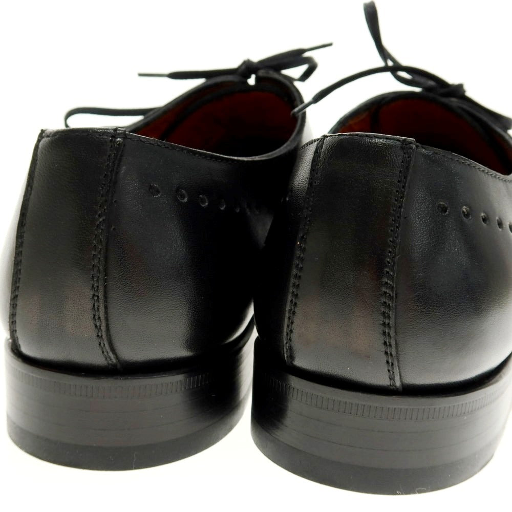 【中古】【未使用】エスポアール ESPOIR ホールカット ドレスシューズ ブラック【 41 】【 状態ランクS 】【 メンズ 】