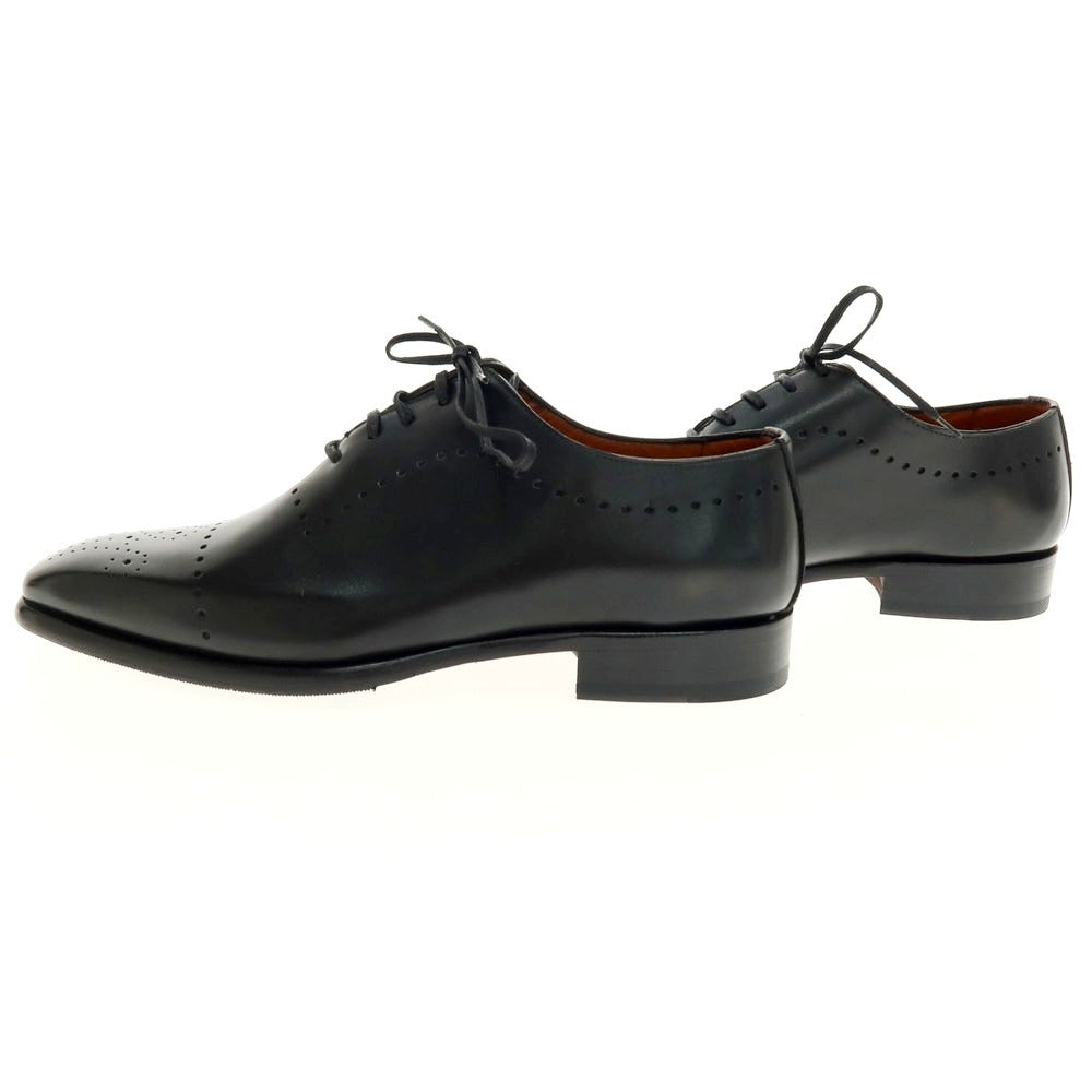 【中古】【未使用】エスポアール ESPOIR ホールカット ドレスシューズ ブラック【 41 】【 状態ランクS 】【 メンズ 】