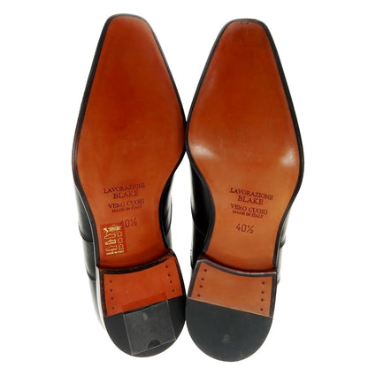 【中古】【未使用】マージナル MARGINAL サイドエラスティック ドレスシューズ ブラック【 40 1/2 】【 状態ランクS 】【 メンズ 】