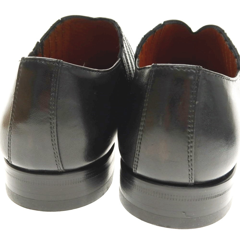 【中古】【未使用】マージナル MARGINAL サイドエラスティック ドレスシューズ ブラック【 40 1/2 】【 状態ランクS 】【 メンズ 】