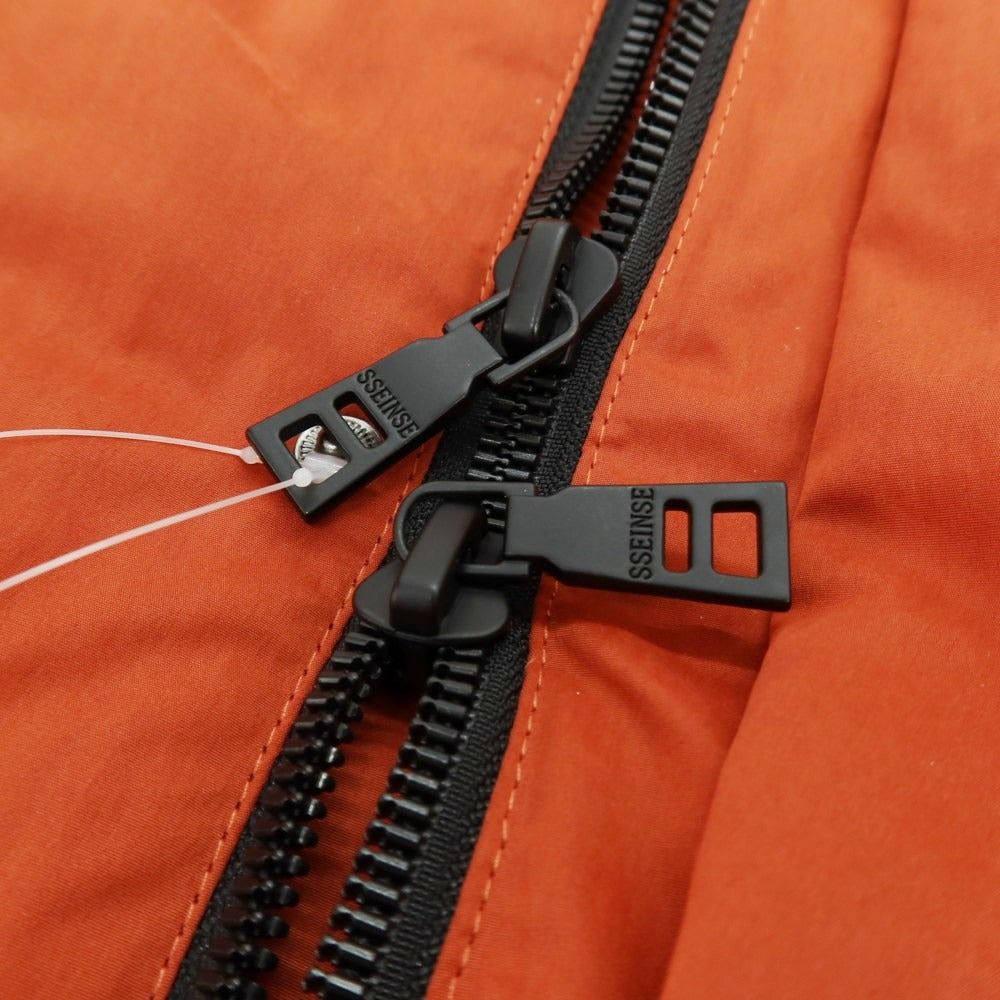 【中古】センス SSEINSE ポリエステルナイロン フーデッド 中綿ブルゾン テラコッタオレンジ系【 L 】【 状態ランクB 】【 メンズ 】