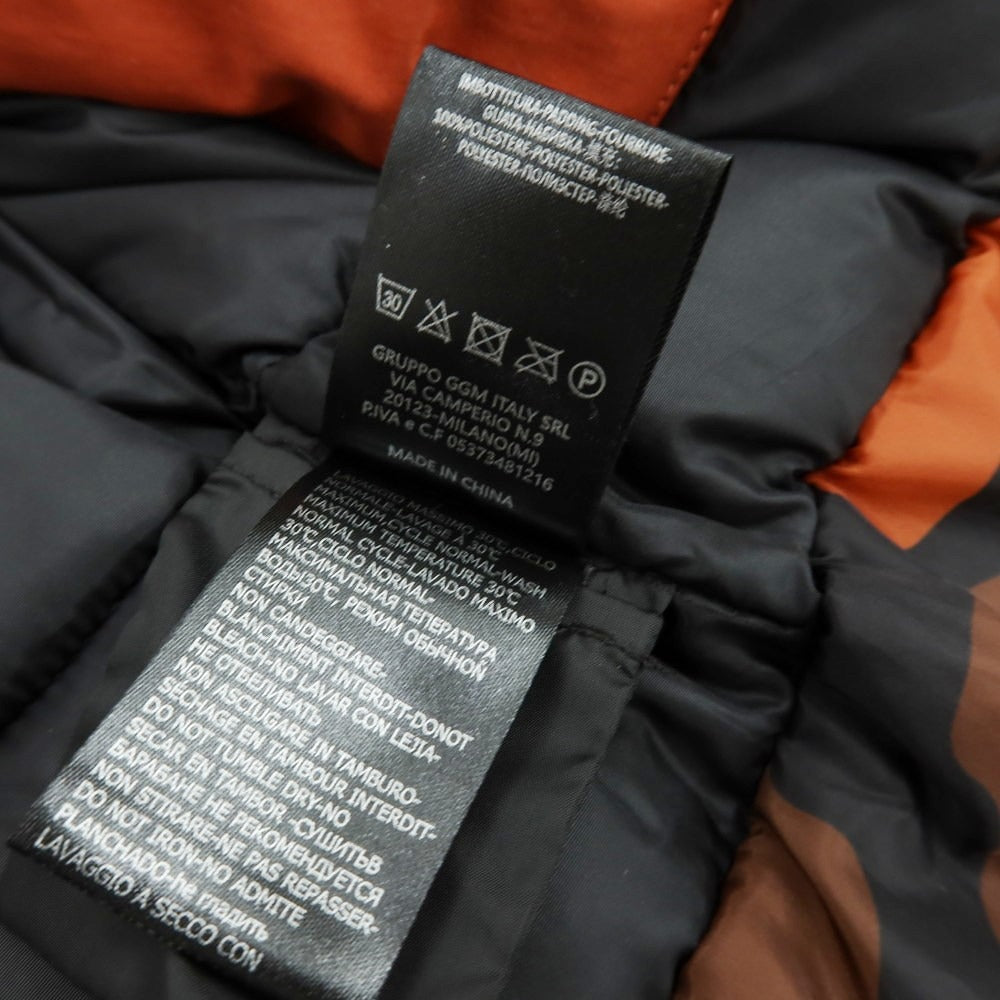 【中古】センス SSEINSE ポリエステルナイロン フーデッド 中綿ブルゾン テラコッタオレンジ系【 L 】【 状態ランクB 】【 メンズ 】