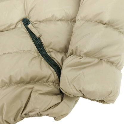 【中古】デュベティカ DUVETICA ナイロン フルジップ ダウンジャケット ベージュ【 50 】【 状態ランクC 】【 メンズ 】