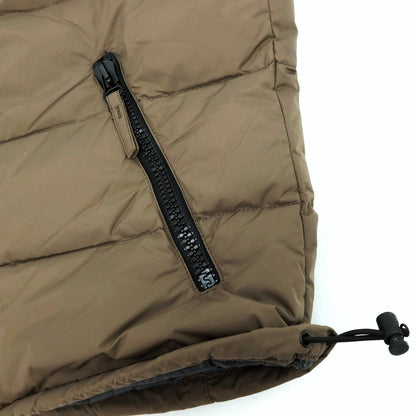 【中古】デュベティカ DUVETICA ナイロンポリエステル ダブルジップ ダウンベスト ブルゾン カーキ【 50 】【 状態ランクC 】【 メンズ 】