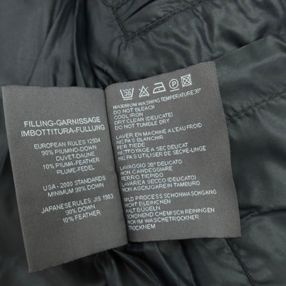 【中古】デュベティカ DUVETICA ナイロンポリエステル ダブルジップ ダウンベスト ブルゾン カーキ【 50 】【 状態ランクC 】【 メンズ 】