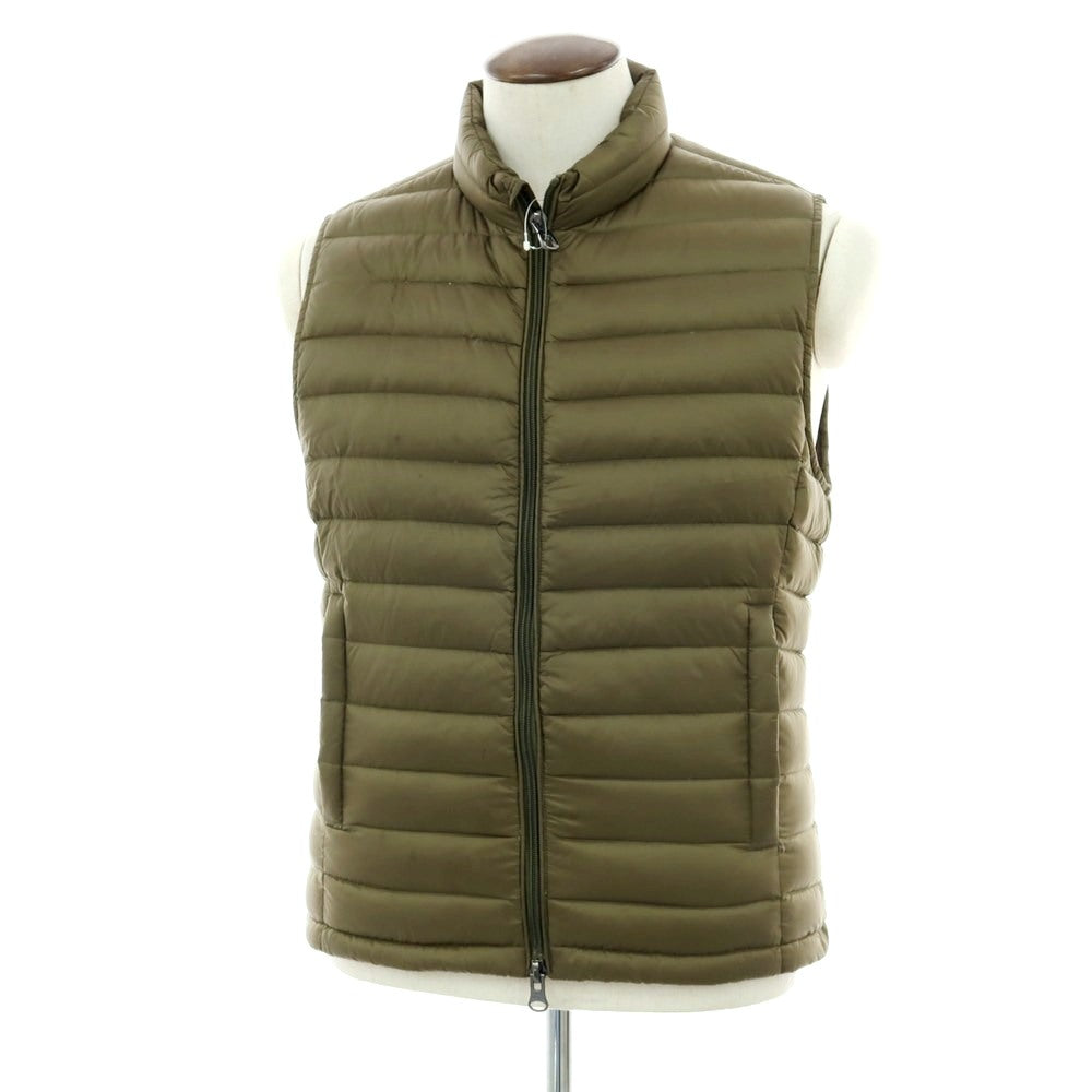 【中古】ヤンマイエン JAN MAYEN ナイロン ダブルジップ ダウンベスト ブルゾン オリーブ【 50 】【 状態ランクC 】【 メンズ 】