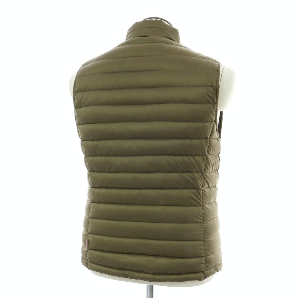 【中古】ヤンマイエン JAN MAYEN ナイロン ダブルジップ ダウンベスト ブルゾン オリーブ【 50 】【 状態ランクC 】【 メンズ 】