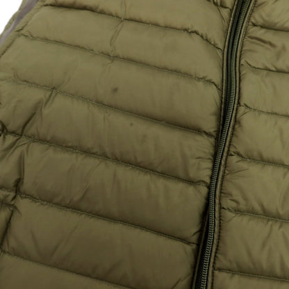 【中古】ヤンマイエン JAN MAYEN ナイロン ダブルジップ ダウンベスト ブルゾン オリーブ【 50 】【 状態ランクC 】【 メンズ 】