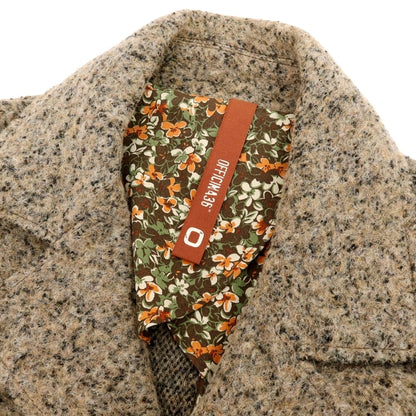 【中古】オフィチーナ トレンタ セイ OFFICINA36 ポリエステルウール ピーコート ベージュ【 50 】【 状態ランクB 】【 メンズ 】