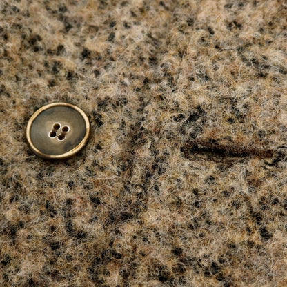 【中古】オフィチーナ トレンタ セイ OFFICINA36 ポリエステルウール ピーコート ベージュ【 50 】【 状態ランクB 】【 メンズ 】