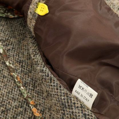 【中古】オフィチーナ トレンタ セイ OFFICINA36 ポリエステルウール ピーコート ベージュ【 50 】【 状態ランクB 】【 メンズ 】