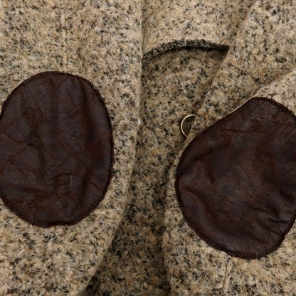 【中古】オフィチーナ トレンタ セイ OFFICINA36 ポリエステルウール ピーコート ベージュ【 50 】【 状態ランクB 】【 メンズ 】