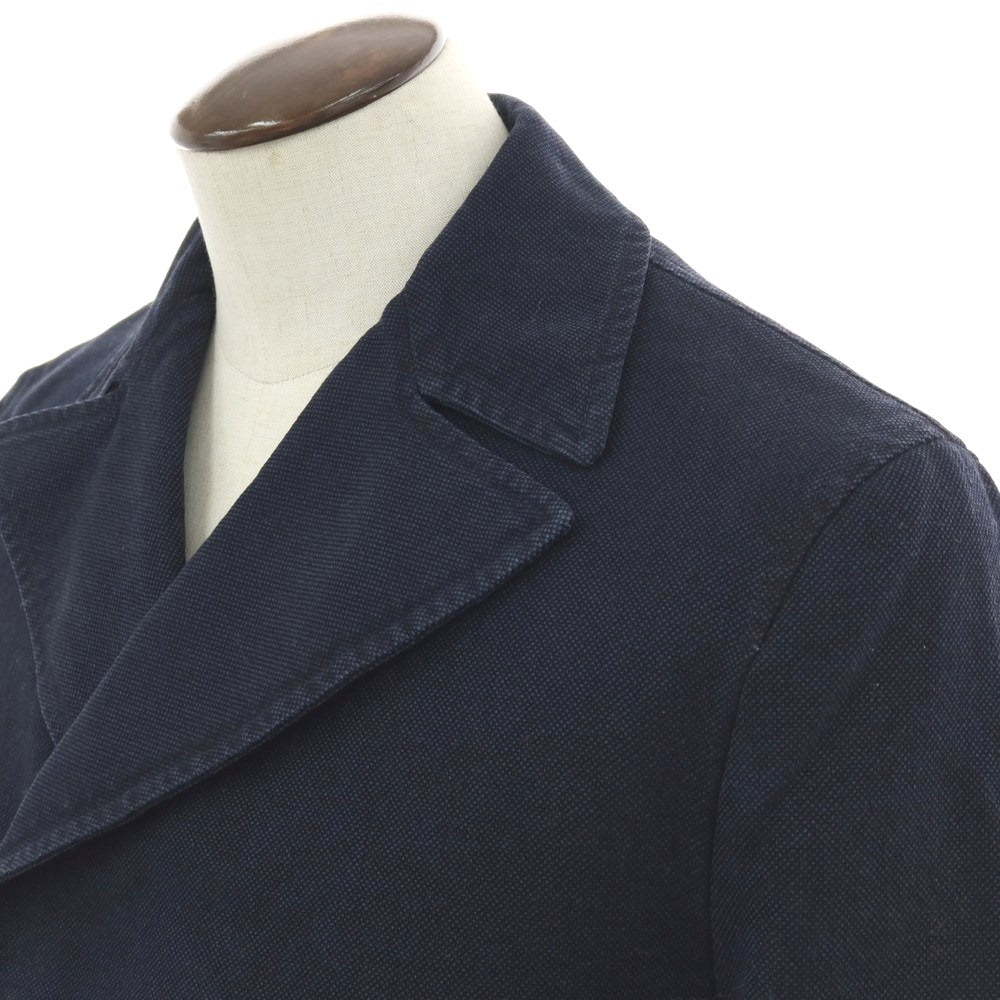【中古】ブランドゥ Brando コットン ピーコート ネイビー【 52 】【 状態ランクB 】【 メンズ 】