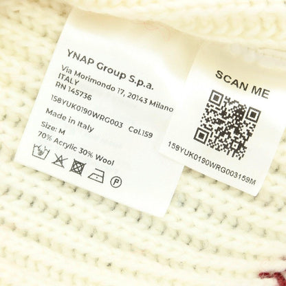 【中古】オット バイ ユークス 8 By Yoox アクリルウール タートルネック プルオーバーニット マルチカラー【 M 】【 状態ランクB 】【 メンズ 】