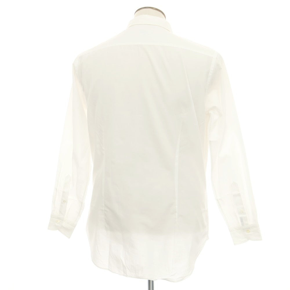【中古】マスタイフェレッティ MASTAIFERRETTI コットン ブザム セミワイドカラー ドレスシャツ ホワイト【 42 】【 状態ランクB 】【 メンズ 】