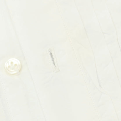 【中古】マスタイフェレッティ MASTAIFERRETTI コットン ブザム セミワイドカラー ドレスシャツ ホワイト【 42 】【 状態ランクB 】【 メンズ 】