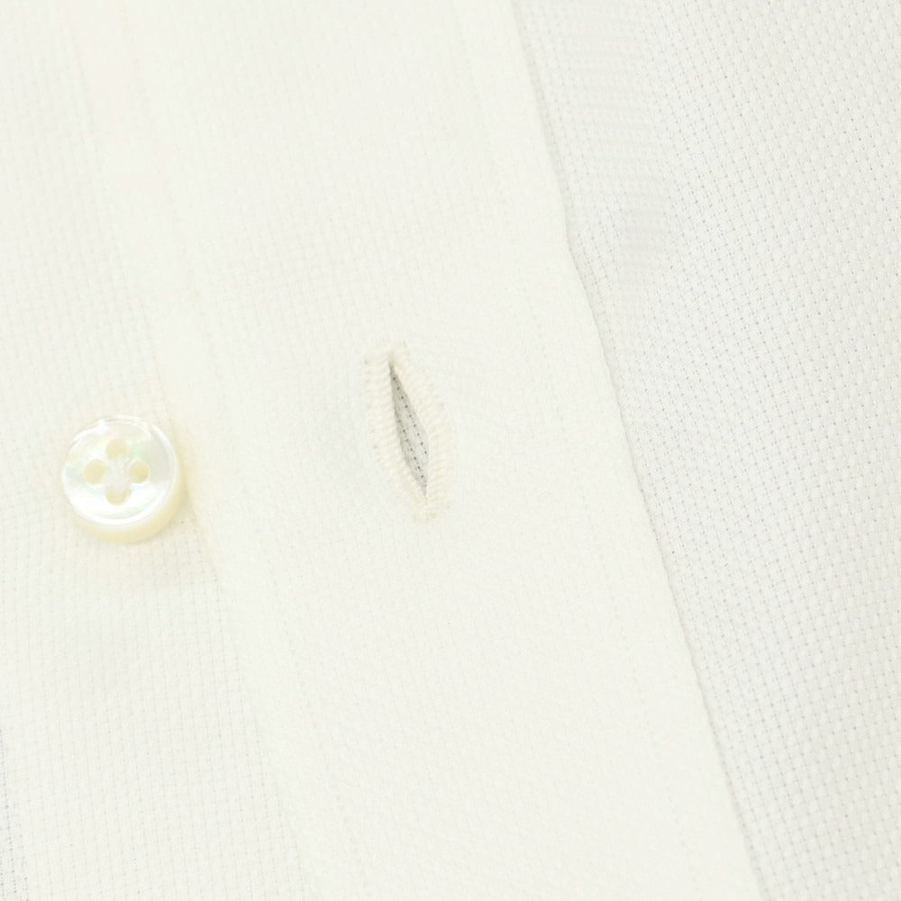 【中古】ルイジ ボレッリ Luigi Borrelli コットン ボタンダウン ドレスシャツ オフホワイト【 42 】【 状態ランクA 】【 メンズ 】