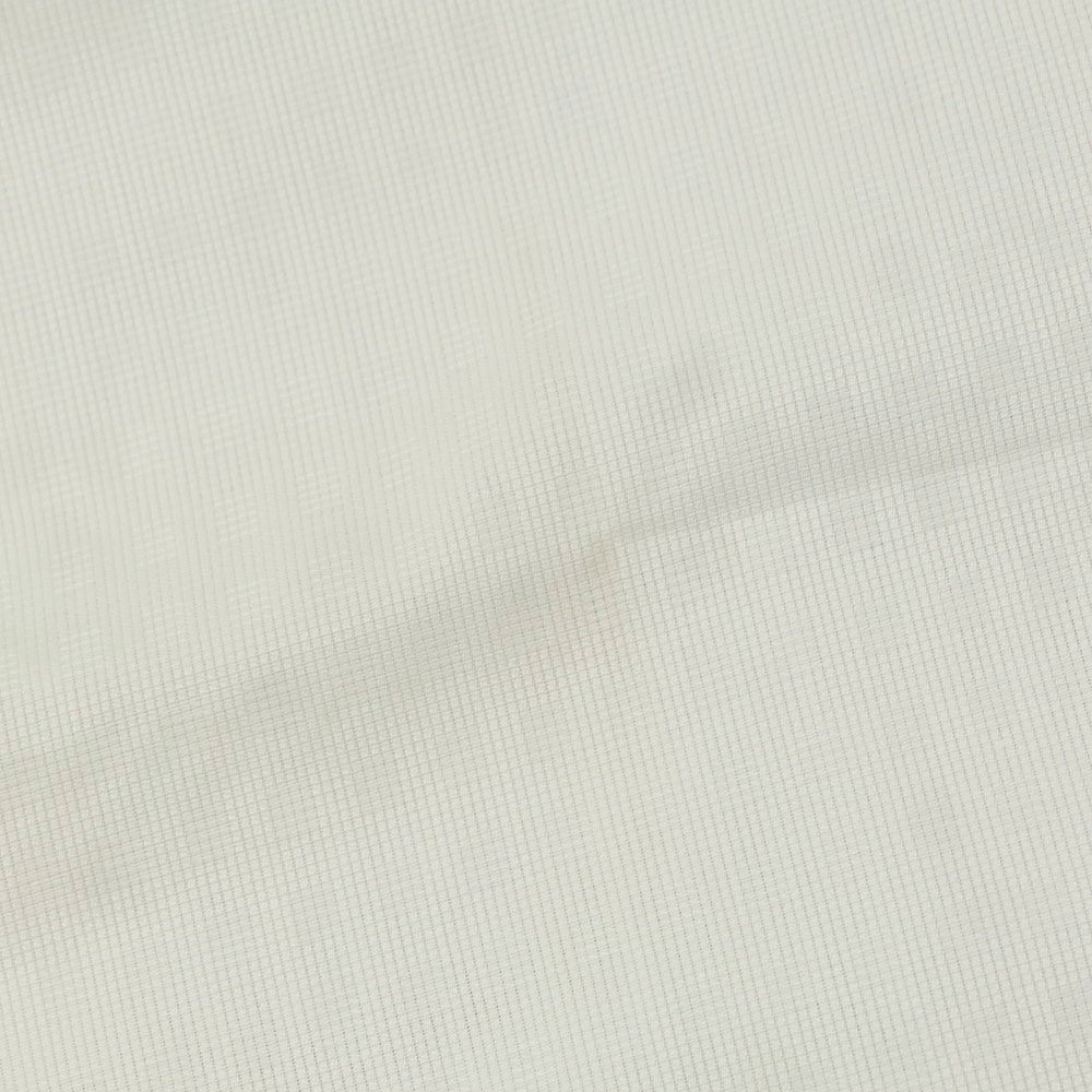 【中古】ルイジ ボレッリ Luigi Borrelli ジャカードコットン セミワイドカラー ドレスシャツ ホワイト【 42 】【 状態ランクA 】【 メンズ 】