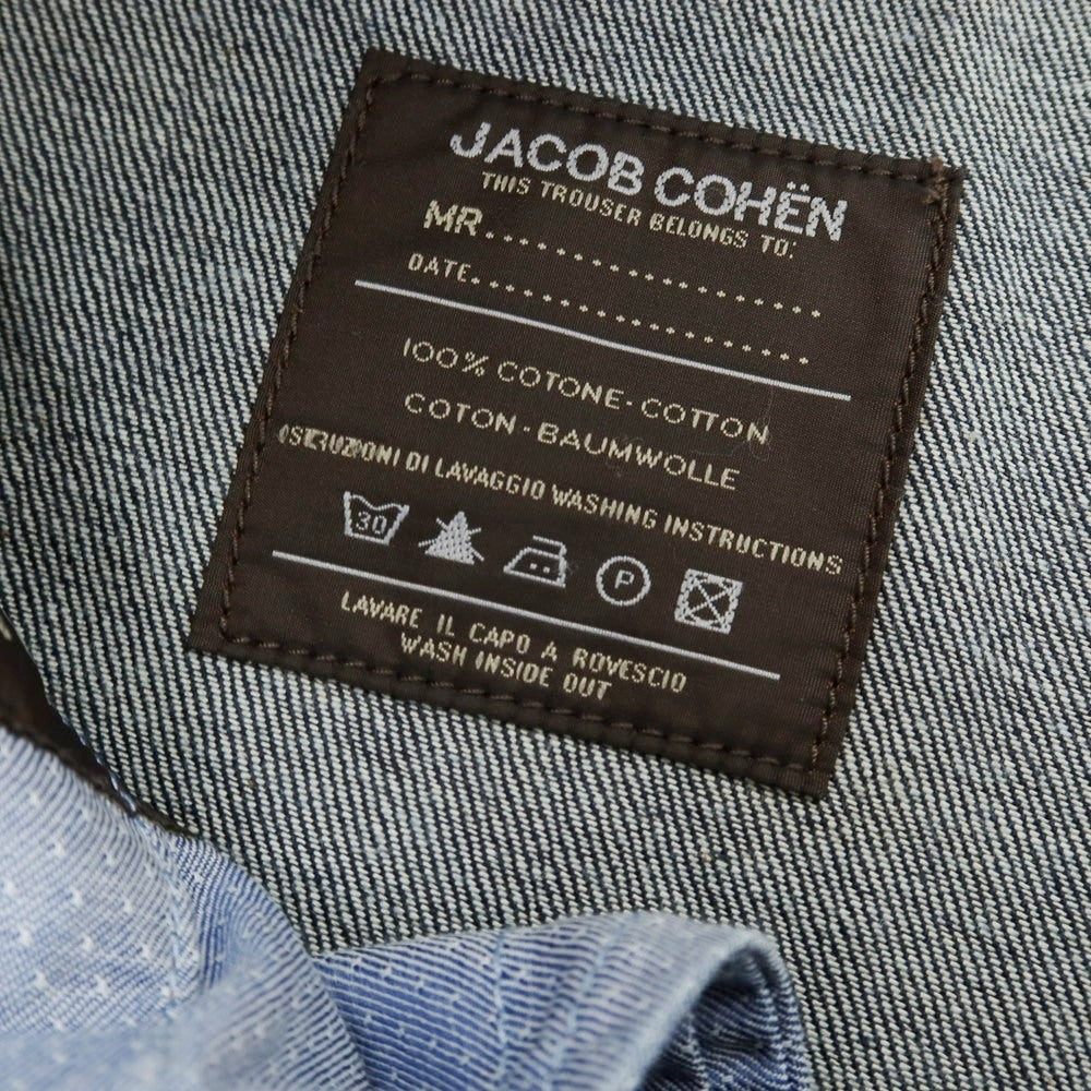 【中古】ヤコブコーエン JACOB COHEN J622 LIMITED EDITION コットン デニムパンツ ジーンズ ネイビー【 33 】【 状態ランクC 】【 メンズ 】