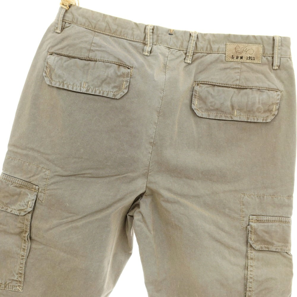 【中古】エルビーエム1911 L.B.M.1911 コットン カーゴパンツ グレージュ系【サイズ50】【 状態ランクB 】【 メンズ 】